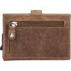 Πορτοφόλι Safety wallet hide & stitches Brown (20208-006)